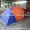 Tienda de campaña para viajes al aire libre transfronteriza para acampar en autocaravana con alfombrilla a prueba de humedad, dos dormitorios y una sala de estar, a prueba de viento y lluvia para acampar