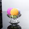 Suministro puntual BQ24 copa de helado copa de helado vidrio copa de postre a rayas tazón de gelatina Phnom Penh