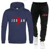 Venta Directa de Fábrica Moda Transfronteriza Traje Deportivo para Hombre Primavera y Otoño Nuevo Sudadera Deportiva Holgada Casual para Hombre al Aire Libre