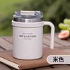 Productos Calientes Transfronterizos Vaso Termo de Acero Inoxidable 304 SITARAYURI Asa Portátil Oficina para Hombres y Mujeres Vaso Frío