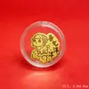 Nuevo Modelo 999 Oro Puro Pegatinas de Teléfono del Zodiaco, Pegatinas de Animales del Zodiaco para Eventos en Vivo, Regalos Promocionales al por Mayor