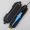 Caja de Protección de Fibra Óptica para Exteriores, Caja de Protección de Fibra, Tubo Termorretráctil, Caja de Empalme, Caja Impermeable para Adaptador de 1 Núcleo, Brida