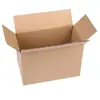 Embalaje de Caja Vacía, Caja de Cartón Engrosada, Caja Negra Rectangular Grande para Envío Express, Caja de Avión, Resistente a la Presión y a las Caídas