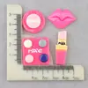 Labial Mac Pegamento Cremoso Decorativo Casa de Muñecas Miniatura Accesorios de Resina Cosméticos Accesorios para Funda de Teléfono Móvil Mayoreo