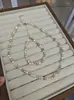 Conjunto de Collar de Perlas de Agua Dulce Natural Estilo Barroco Zhuji para Mujer Diseño de Nicho Pulsera de Espiga de Trigo Tricolor de Verano para Mujer