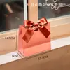 Bolsas de papel en stock, bolsas de regalo con moño, bolsas de joyería de cartón blanco, bolsas para dulces de boda, con logo impreso, diseño de rosa de junio, portátiles y biodegradables