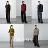 Cardigan de Tricô Simples com Gola Meia-Alta e Mangas Longas, Estilo Novo para o Inverno de 2026, para Mulheres com Design Único e Temperamento Elegante, Feito de Lã de Ovelha
