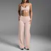 Conjunto de Sujetador Deportivo de Verano Transfronterizo con Cuello Halter, Espalda Hermosa, Realzador de Pecho, Sujetador Fitness Push-Up, Conjunto de Sujetador de Yoga para Usar como Prenda Exterior