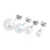 Amazon Más Vendidos Moda Estrella Mabei Imitación Perla Natural Pendientes Elegantes para Mujer Lujo Ligero Pendientes Versátiles