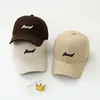 Gorra de béisbol infantil coreana y japonesa, casual y versátil, con la letra "FIND" impresa, gorra para proteger del sol, gorra deportiva de nicho para niños
