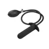 Tapón Anal Inflable Grueso Extra Grande para Hombres y Mujeres, Dispositivo de Masaje y Expansión de Próstata, Juguete Sexual Anal Sm