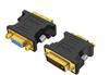 Adaptador Weige VGA Hembra a Hembra Directo Adaptador DVI Hembra a VGA Extensión Adaptador Micro Mini HDMI