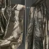 Bamboo Marrón Acetato Seda Planta Tela Vestido Camisa Falda Qipao Ropa Tela de Diseñador Verano