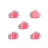 Modelo de Dibujos Animados Mini Cámara Colgante de Resina Pulsera DIY Collar Colgante Decorativo W492