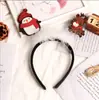 Regalo de Navidad Estilo Bosque Diadema de Astas de Ciervo Femenina Linda Pinza para el Cabello de Niños Diadema de Papá Noel Accesorios para Adultos