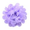 Chiffon de Malha Dupla com Flores Grandes, 10cm, Sem Presilhas Atrás, Pode Ser Usado como Presilhas de Cabelo, Sapatos, Chapéus, Roupas, Cabeças de Flor, 15 Cores