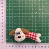 Nuevo Dibujo Animado Empalme Tira Larga Cabeza de Perro Oso DIY Forma de Perro Dachshund Pasador Accesorios para Maletas Ropa Accesorios