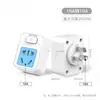 Enchufe Adaptador de Conversión Múltiple para Aire Acondicionado de 10A a 16A, Enchufe Inalámbrico de Alta Potencia para Suministro Eléctrico del Hogar, Regleta de Enchufes Multifunción
