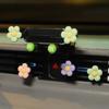 Clip de aromaterapia para salida de aire especial Wuling, clip de fragancia para perfume, linda flor de cinco pétalos, decoración de salida de aire