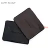 Fiyan Bolsa Popular para Cabezales de Cepillo Negro Almacenamiento de Brochas de Maquillaje Cremallera de PU de Gama Alta Herramienta de Belleza Bolso de Mano para Maquillaje