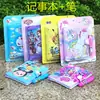 Rincón de Comercio Exterior Criatura Unicornio Dibujo Animado Cuaderno Portátil Cuaderno de Diario Bolígrafo