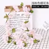Enredaderas de Flores de Plástico Artificiales para Decoración, Enredaderas Simuladas de Flor de Cerezo para Cubrir Tubos de Aire Acondicionado, Tiras de Flores de Enredadera y Decoraciones para Árboles