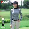 Camiseta interior de golf PGM para mujer, manga larga, moda, otoño e invierno, ropa elástica, cálida para el frío, ventas directas de fábrica