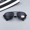 Gafas polarizadas al por mayor para hombre TAC reforzado más marco cuadrado de aluminio y magnesio gafas de sol de moda venta al por menor 49 yuanes