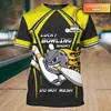 Camiseta de Verano Nueva y Popular Calavera de Bolos Impresión Completa 3D Unisex Deportiva Casual Transpirable Camiseta Superior