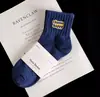 Calcetines de Primavera y Otoño Calcetines Cortos para Hombre Letras Explosivas Calcetines de Longitud Media para Hombre Algodón Puro Absorbentes de Sudor Transpirables Medias Calcetines Deportivos de Moda para Hombre