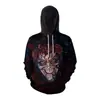 Cross-border 20,23 milhões Holy Festival Pumpkin Baseball Suit 3D Impressão Digital Casal Suéter Engraçado Elemento Hoodie