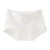 Calzoncillos Bóxer de Algodón Puro para Mujer, Ropa Interior Sencilla para Mujer de Cintura Media-Alta, Cobertura de Cadera 10A Longitud Extendida, Entrepierna Antibacteriana 100% Algodón