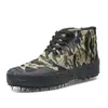 Envío gratis zapatos de liberación zapatos de protección laboral para sitio de construcción campo agrícola zapatos de goma zapatos de lona de caña alta y baja zapatos de goma entrenamiento estudiantil zapatos de entrenamiento militar