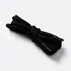Nuevo Producto 5mm Negro y Blanco Poliéster Cintura Redonda Sudadera Cuerda Metal Negro Cabeza de Goma Cuerda para Zapatos y Sombreros Accesorios de Ropa Cuerda de Cintura