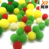 Esponja Filtro de Poliéster Agujero Redondo Bola Esponjosa para Excavación Azul Claro Bola Espumosa de Limpieza Hoja Esponjosa Explosiva