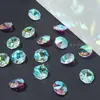500 Peças de Contas de Cristal Coloridas Octogonais de 14mm de Qualidade para Exportação, Contas Espaçadoras, Contas para Cortina, Contas Soltas para Joias DIY