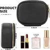Estuche de Maquillaje Impermeable de Cuero PU Transfronterizo, Estuche de Maquillaje de Lujo Ligero y de Gama Alta para Maquilladores, Estuche de Maquillaje de Gran Capacidad con Espejo y Luz