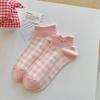Calcetines sin hueso de primavera y verano para niños, calcetines cortos de algodón de tubo para damas, lindos calcetines finos casuales de gama baja, calcetines náuticos Zhuji para mujer, venta al por mayor