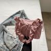 Bolso plisado estilo coreano para primavera y verano, bolso de hombro para llevar debajo del brazo, bolso tote cruzado versátil de alta gama para mujer 2026