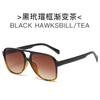 Nuevas gafas de sol transfronterizas europeas y americanas amz para mujer, gafas de sol de PC rojas de internet, gafas de piloto rana para hombre, gafas de sol de moda