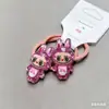 Elástico de Cabelo Labubu Fofo de Desenho Animado Acessório de Cabeça para Meninas Colorido Não Prejudicial Faixa de Cabelo Dopamina Elástico de Cabelo Infantil