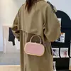 Bolsa Carteiro Transfronteiriça com Corrente para Mulheres 2025 Nova Moda Bolsa de Mão Simples Popular Bolsa de Ombro Transversal Bolsa Pequena para o Dia a Dia