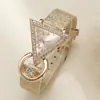 Moda Venta Caliente Escala Romana Esfera Redonda Correa de Acero Reloj de Cuarzo Collar de Negocios Aretes Anillo Pulsera Traje