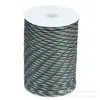 Paquete de 100m Paracord de 7 Hilos para Exteriores 4mm Hilo para Tejer Pulseras de Paracord Entusiastas Militares Paracord de Supervivencia de 7 Hilos