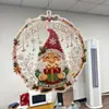 Atrapasoles de Arte Diamante Navideño Pintura Estilo Diamante Acrílico Navideño F