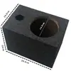 Altavoces para Audio de Coche de 4 Pulgadas, 5 Pulgadas, 6 Pulgadas, 6.5 Pulgadas, 6x9.8 Pulgadas, Caja de Madera para Altavoz, Caja Vacía, Caja para Subwoofer Pasivo