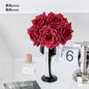 Sala de Transmisión en Vivo al por Mayor Taza de Vino para Cappuccino de Venta Caliente Flor Rosa Flor Artificial Flor Artificial Adornos Decorativos