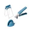 Pinza para Bol Anti-quemaduras Acero Inoxidable Pinza para Verduras al Vapor Plato Cazuela Silicona Antideslizante Levantador de Platos Herramienta de Cocina