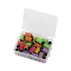 Paquete de 50 anillos de lija de color para uñas uñas pulidas no contienen anillo de lija El color de la varilla la malla se puede combinar de cualquier manera