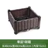 Caixa para Cultivo de Vegetais com Rodas, uma Ferramenta de Jardinagem para Cultivar Vegetais em Casa, Vaso de Vegetais para Varanda, Floreira Grande para Telhado, Vaso de Flores Retangular de Plástico
